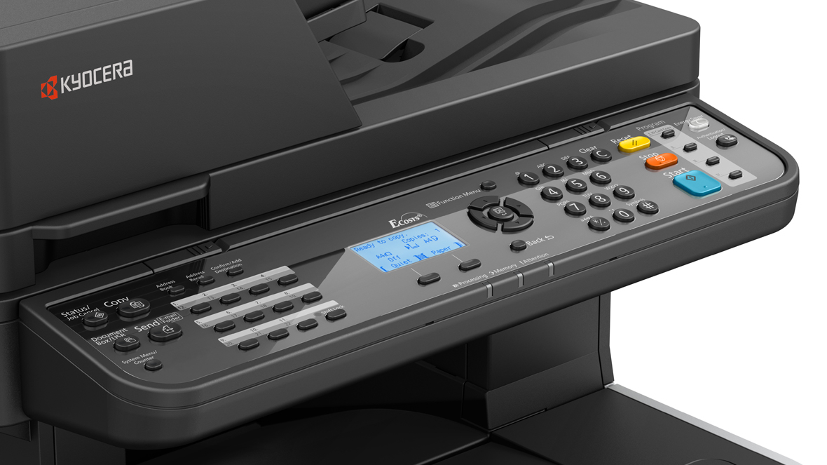 impresora multifuncional blanco y negro kyocera M3145dn